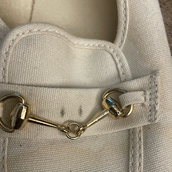 GRASSHOPPERS CANVAS SILIP ON SHOES TAN SZ 9M - Picture 7 of 10